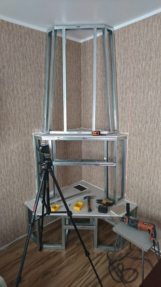 Отделка электрического очага, простейшее.