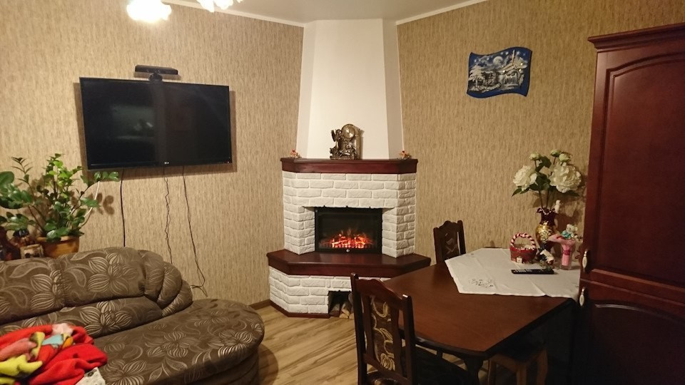 Отделка электрического очага, простейшее.