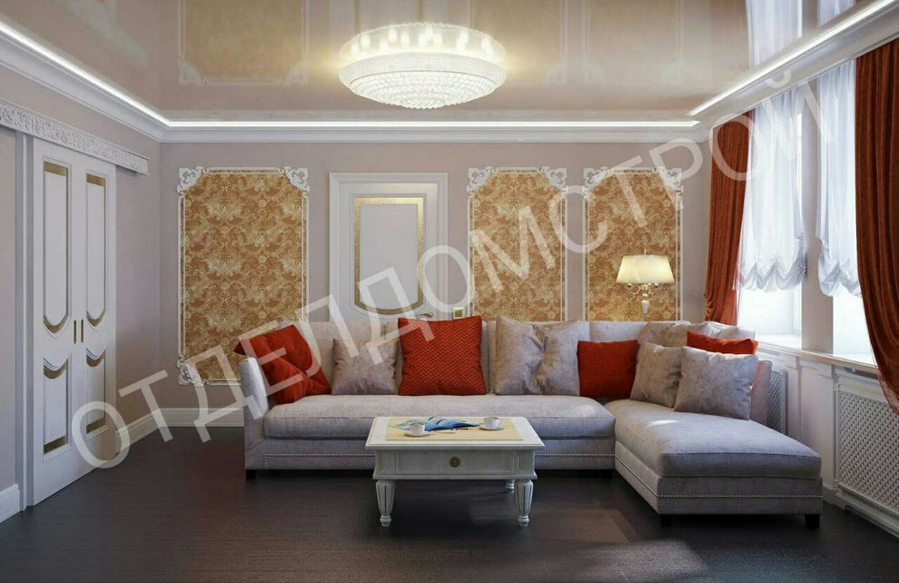 Обложка проекта: Квартира по дизайн-проекту