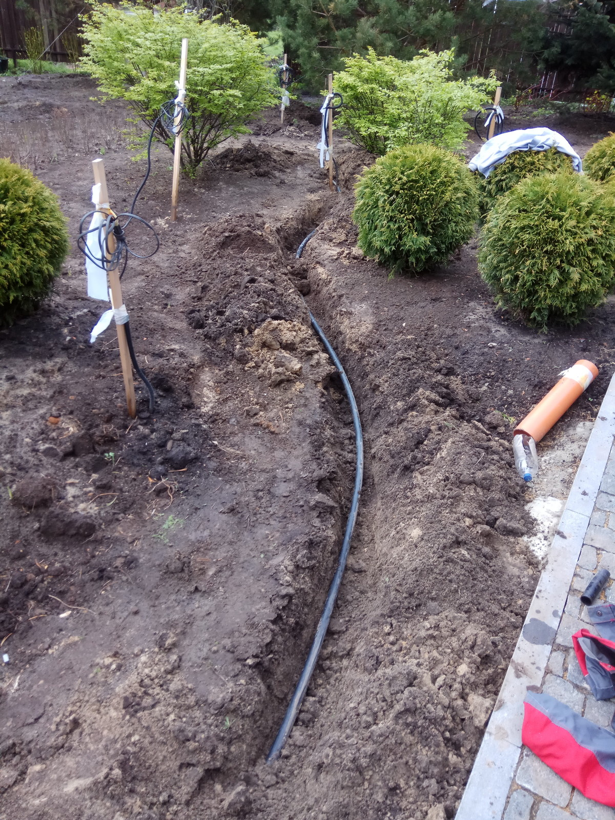 Проект автополива 13 соток