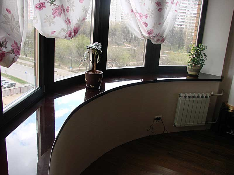 Подоконники из искусственного камня