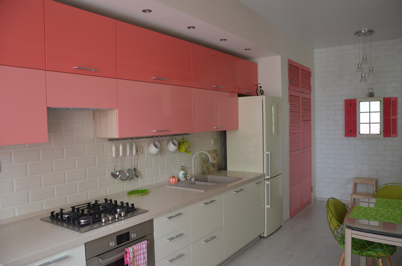 Кухня в новостройке на Набережной Леонова