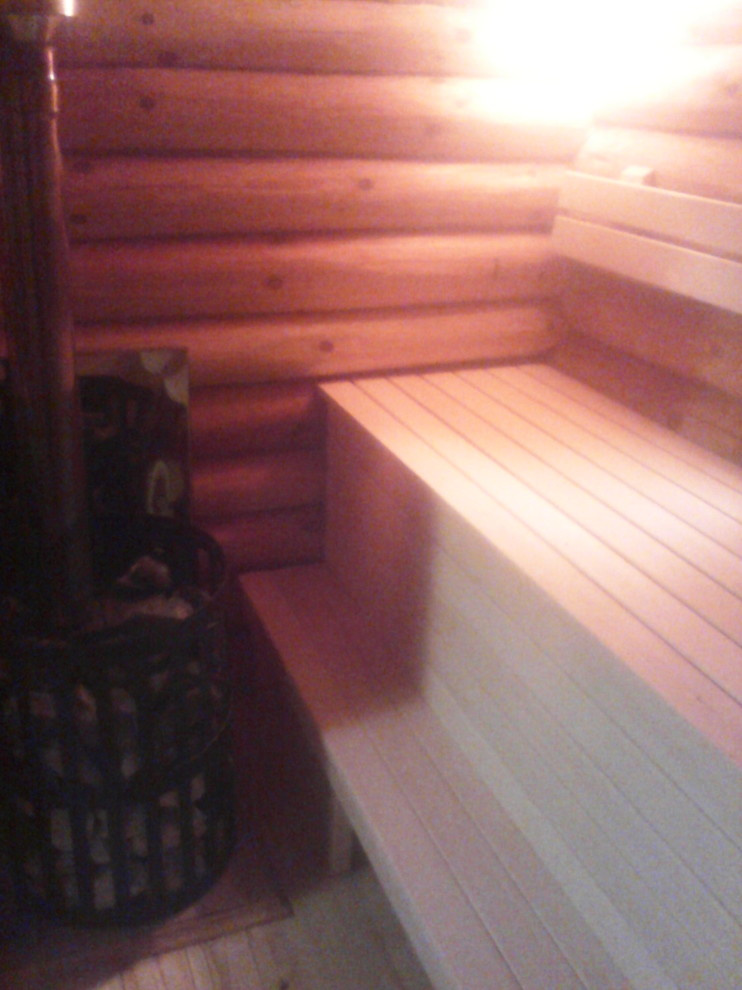 Баня 5х3 рубленный сруб