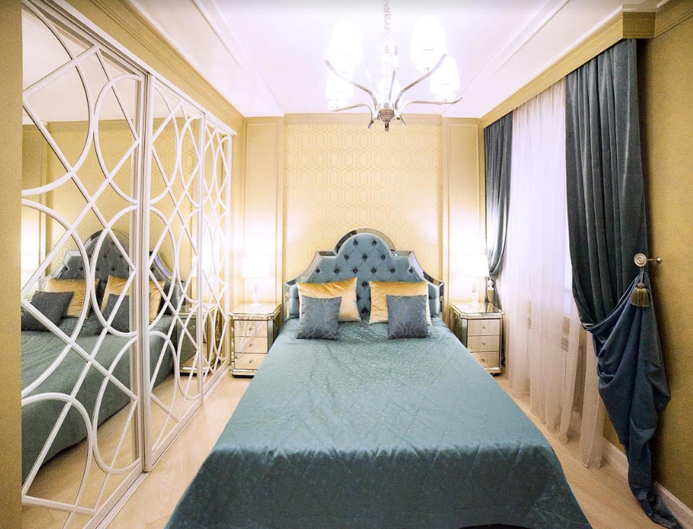 Квартира  с элементами Ар Деко.