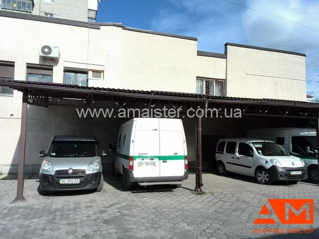 Навесы, козырьки из нержавеющей стали, стекла и поликарбоната