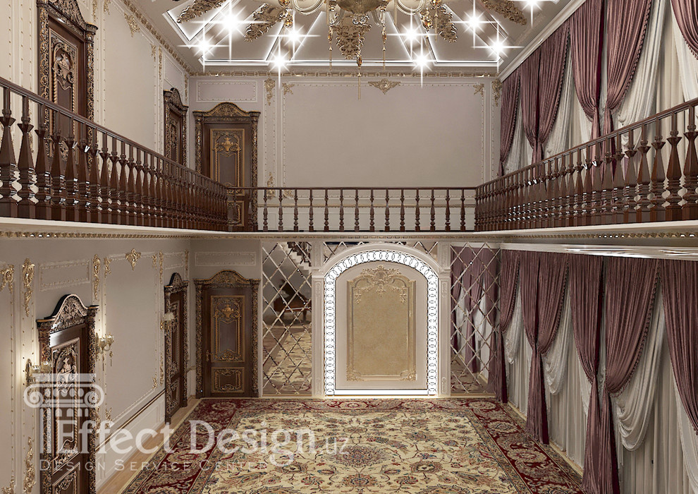 Дизайн-проект уютного холла