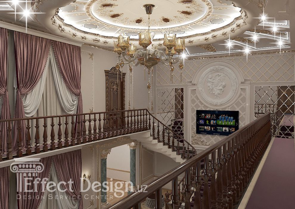 Дизайн-проект уютного холла