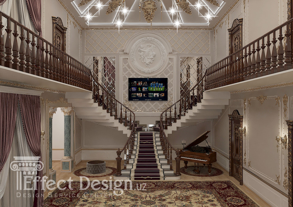 Дизайн-проект уютного холла