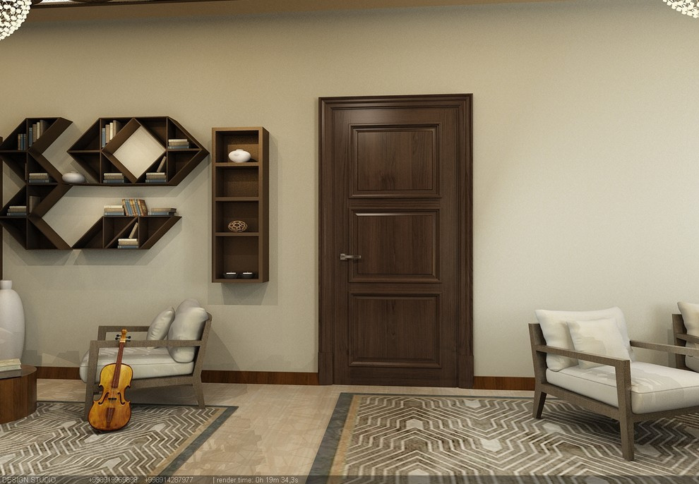 Дизайн-проект уютного холла