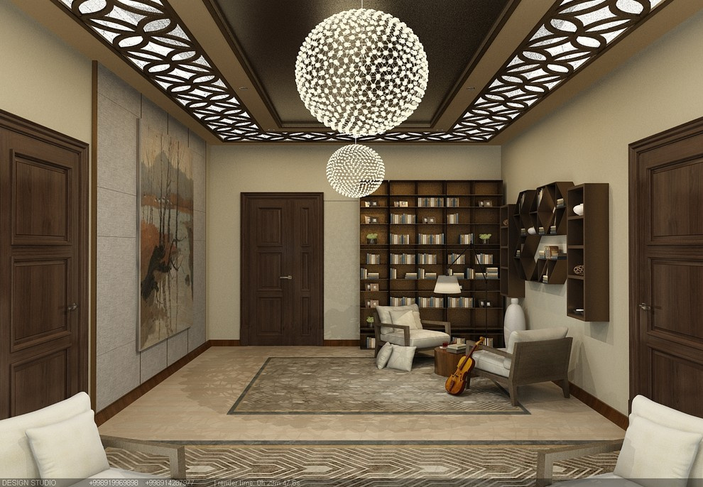 Дизайн-проект уютного холла