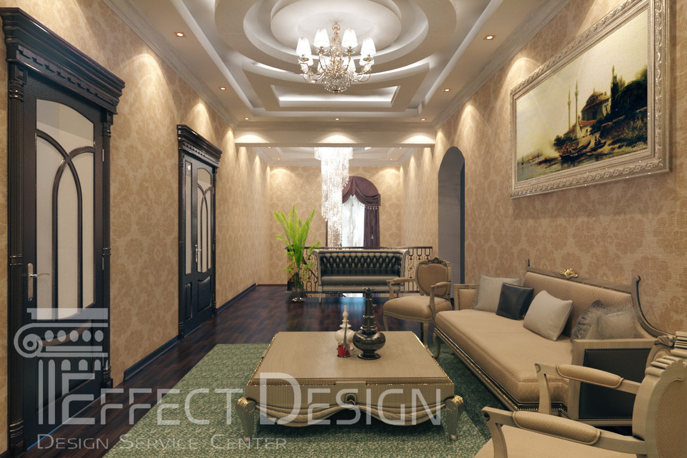 Дизайн-проект уютного холла