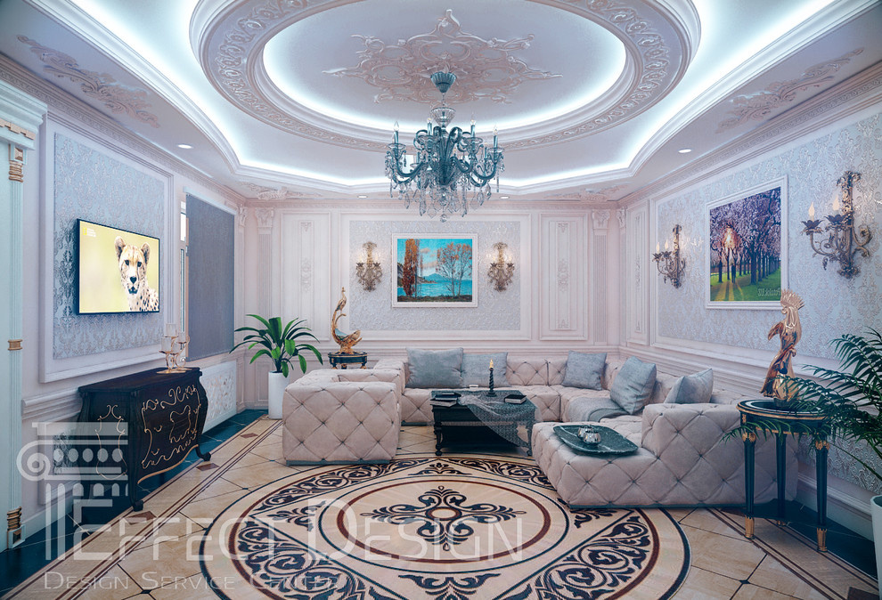 Дизайн-проект уютного холла