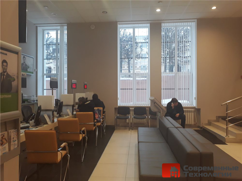 Комплексная отделка Газпромбанка на Карла Маркса 52