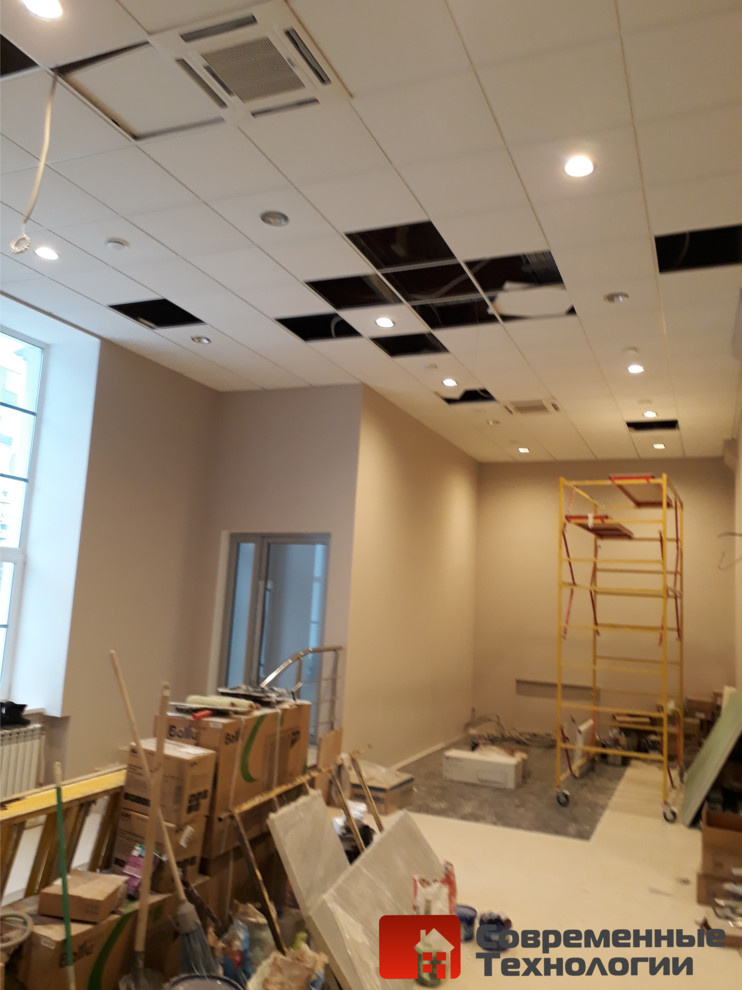 Комплексная отделка Газпромбанка на Карла Маркса 52