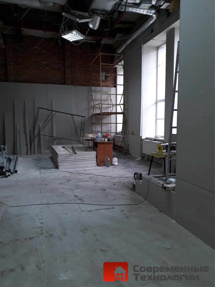 Комплексная отделка Газпромбанка на Карла Маркса 52