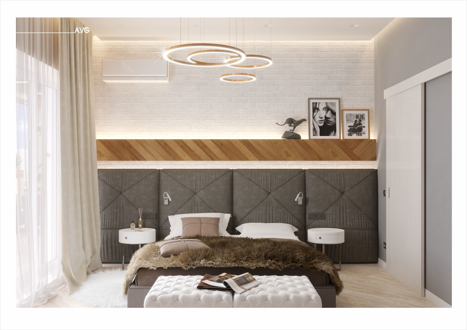 Wood & stone / интерьеры загородного дома