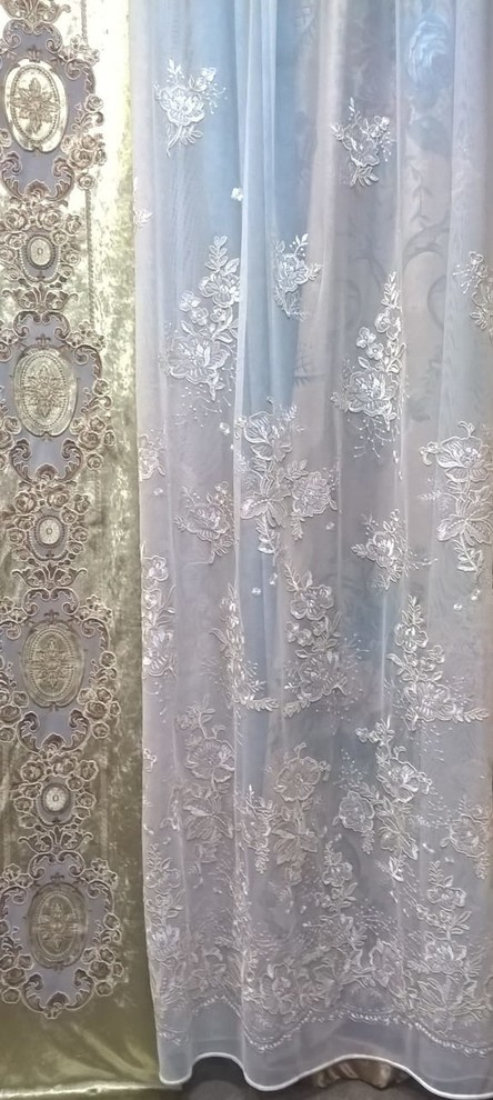 Коллекция бархата  и тюль Камелия