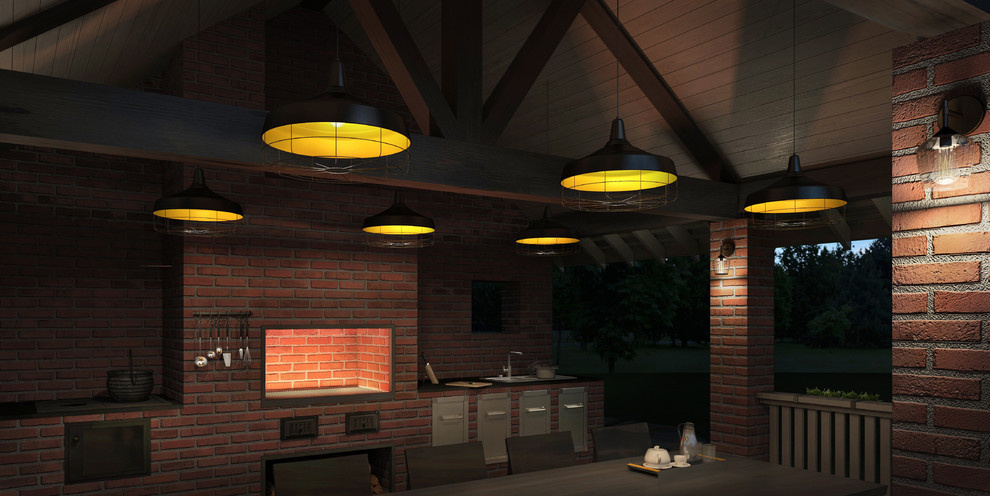 Гриль-зона в Шепелево (концепт Mariscala)