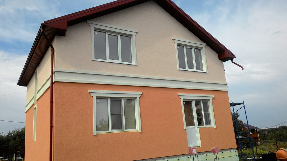 Финишная отделка без утепления. Короед