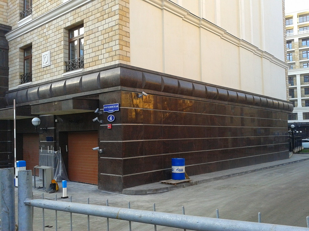 Фасад жилого комплекса "Grand de Luxe на Плющихе