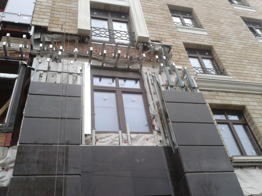 Фасад жилого комплекса "Grand de Luxe на Плющихе