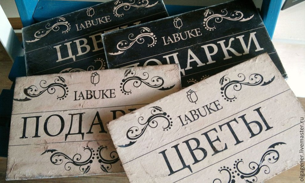 Проект "Вывески"