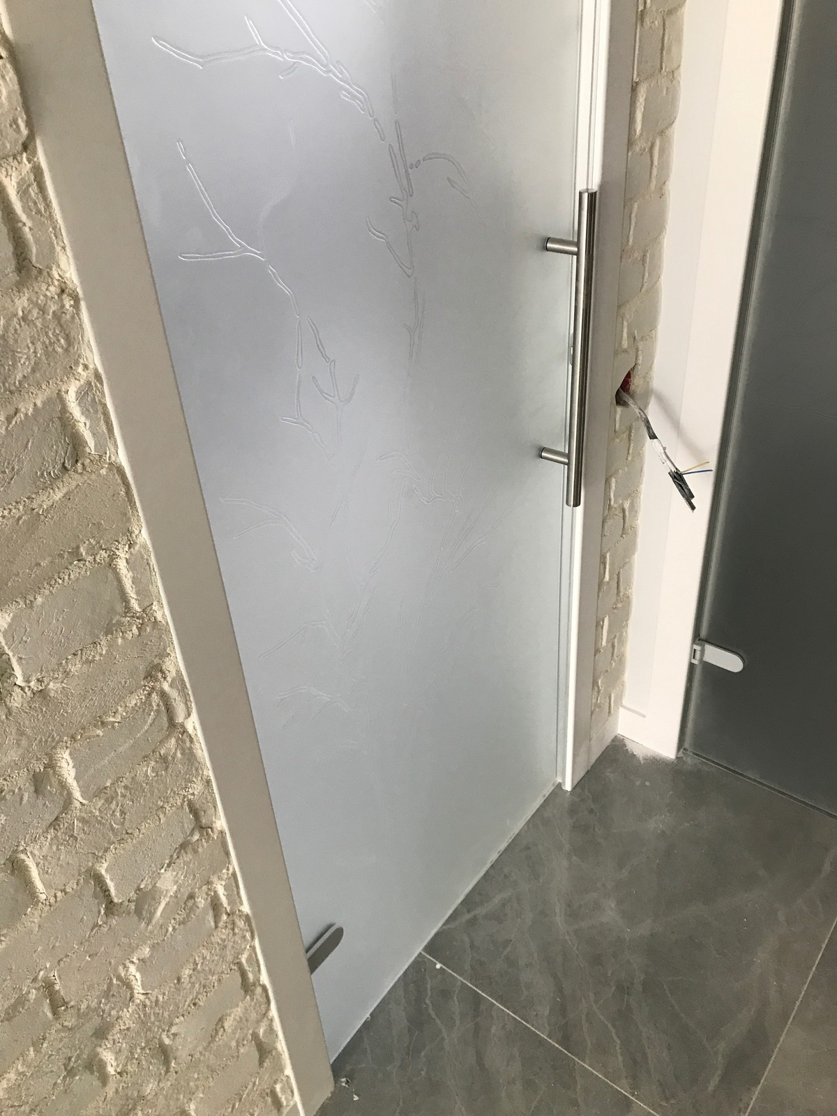 Стеклянные двери в частной квартире ЖК "Премьер Палас"