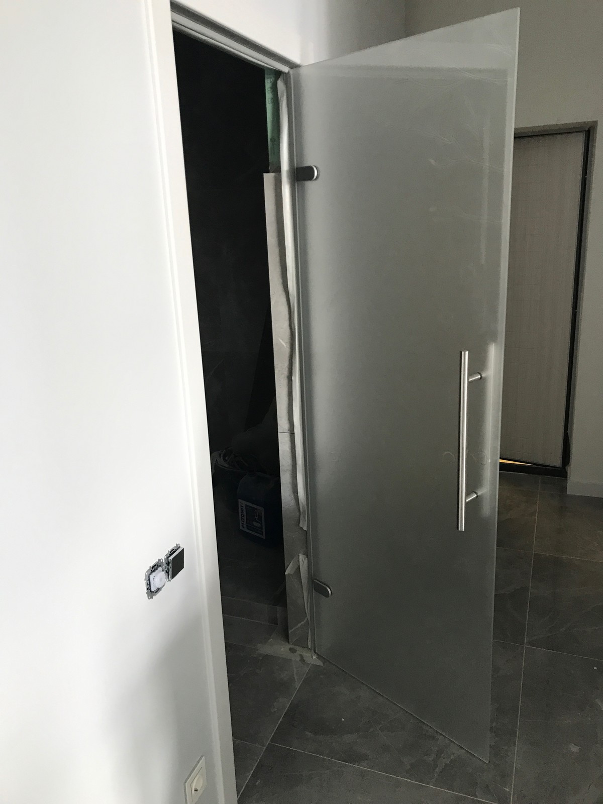 Стеклянные двери в частной квартире ЖК "Премьер Палас"