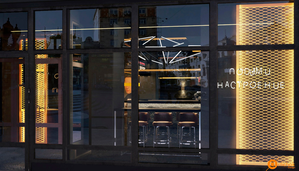 Дизайн интерьера кальянной в Киеве