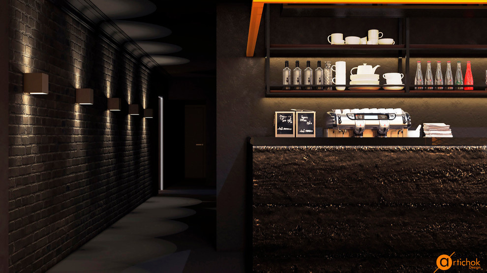 Дизайн интерьера барной стойки