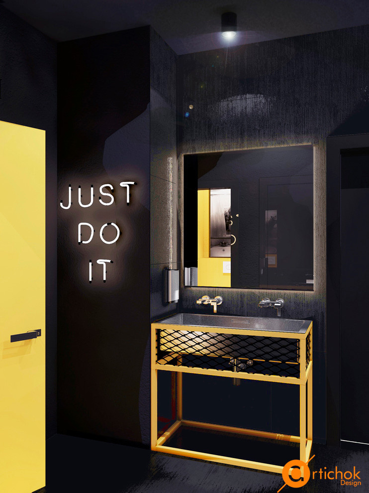 Санузел на первом этаже кальянной