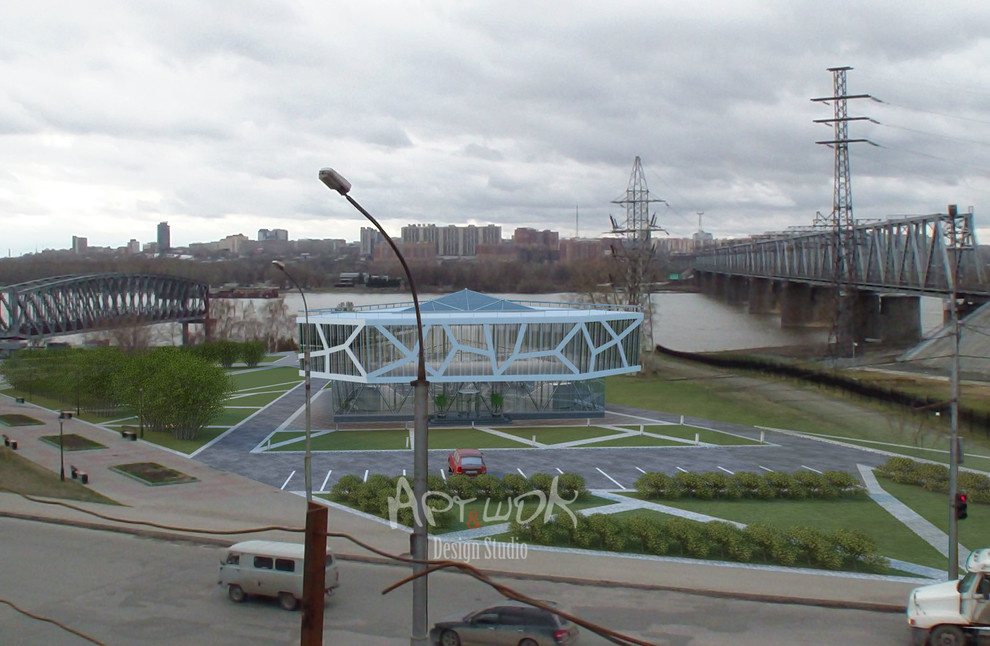 Выставочный комплекс в парке Городское начало