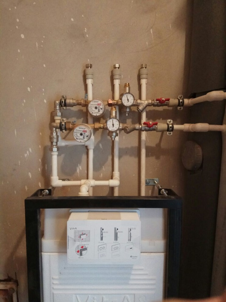 Монтаж системы водоснабжения