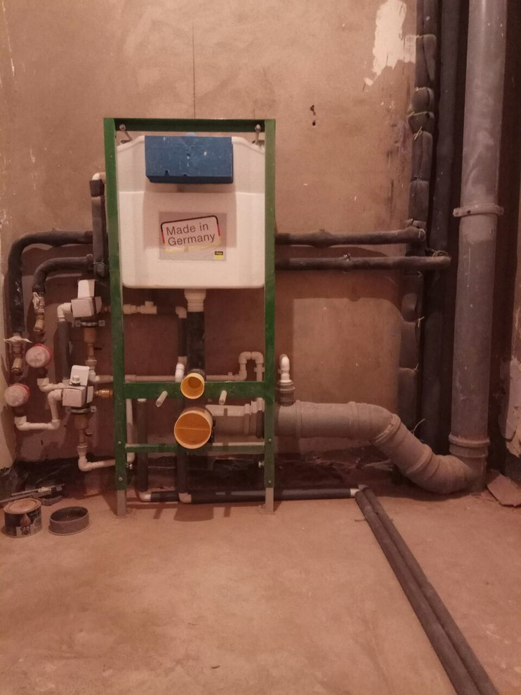 Монтаж системы водоснабжения