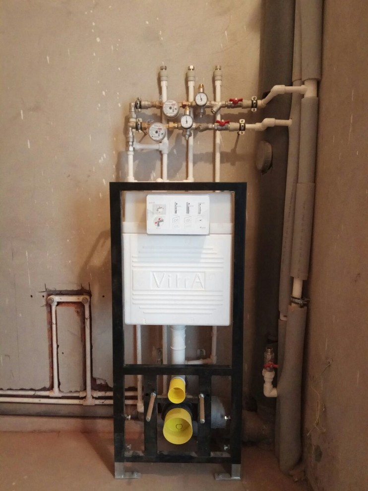 Монтаж системы водоснабжения