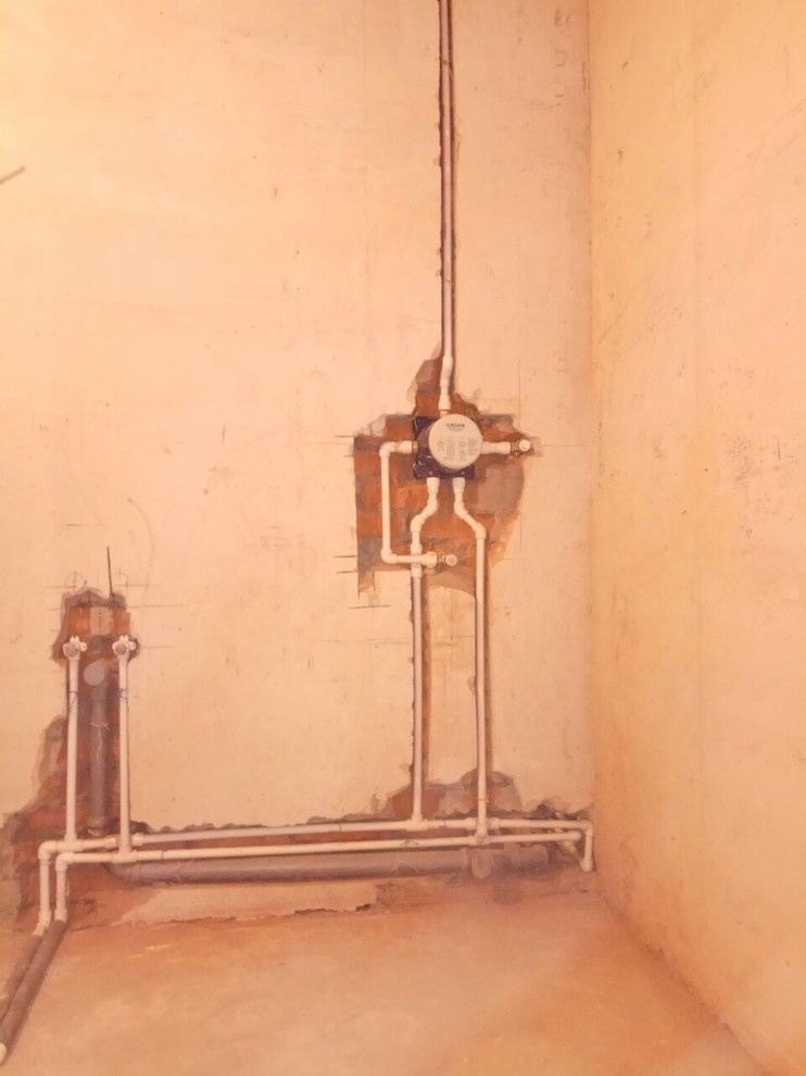 Монтаж системы водоснабжения