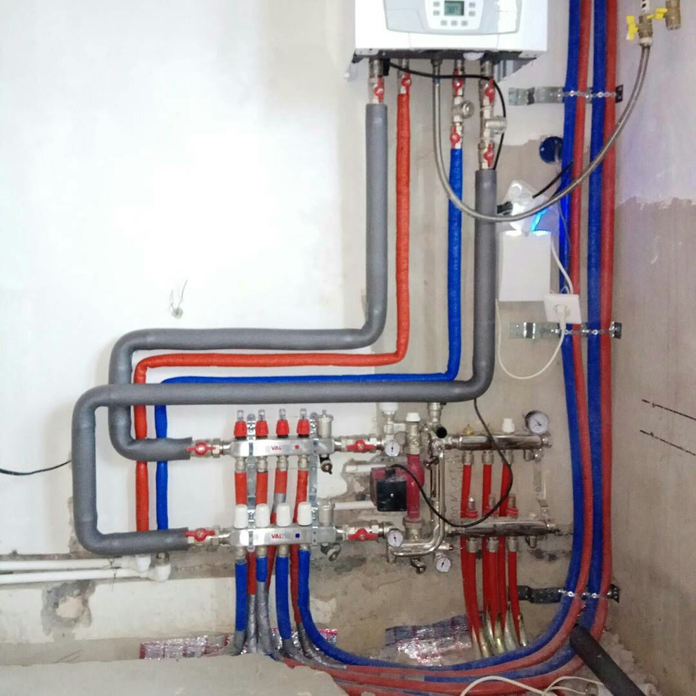 Монтаж системы водоснабжения