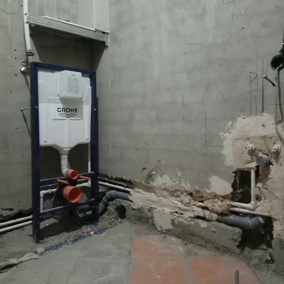 Монтаж системы водоснабжения