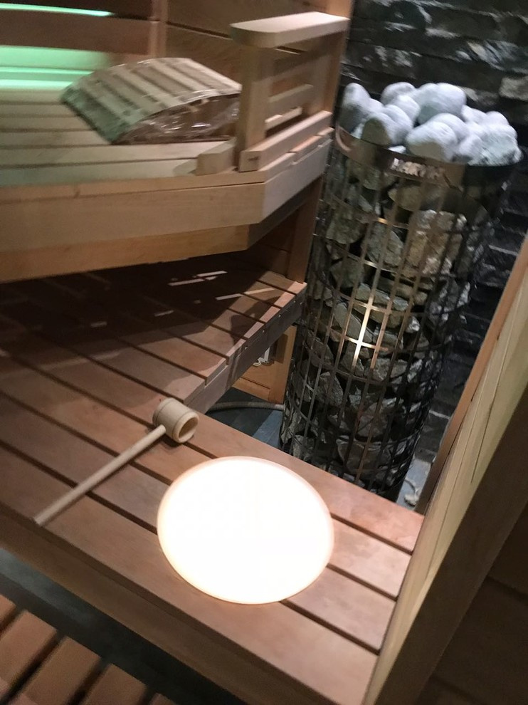 Обложка проекта: Сауна в частном доме Каширское шоссе