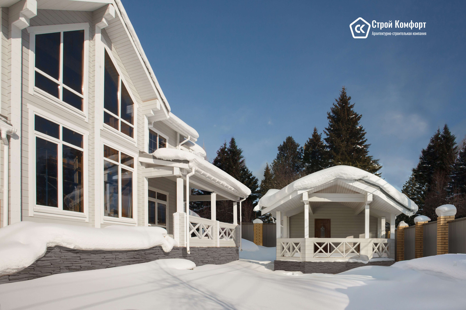 Дом из клееного бруса