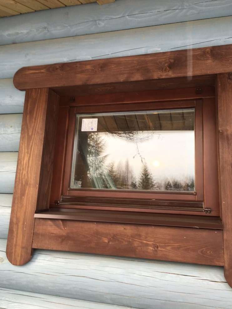 Сруб в пригороде Санкт- Петербурга