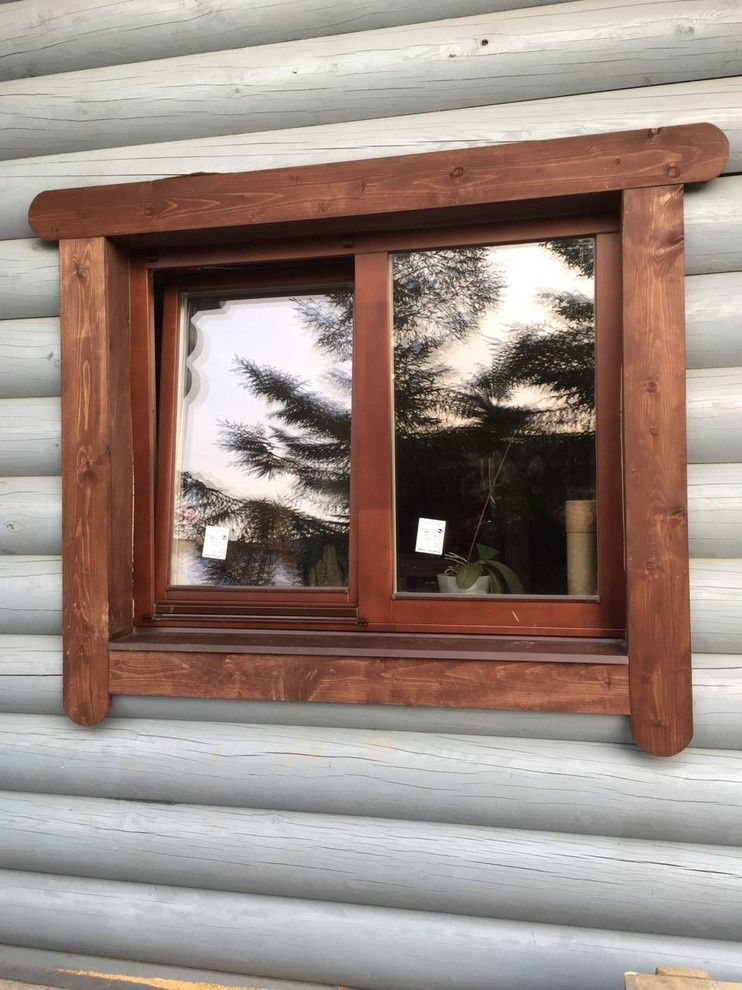 Сруб в пригороде Санкт- Петербурга