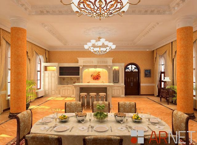 Палитра для великолепия, Интерьер дома 620 кв.м.