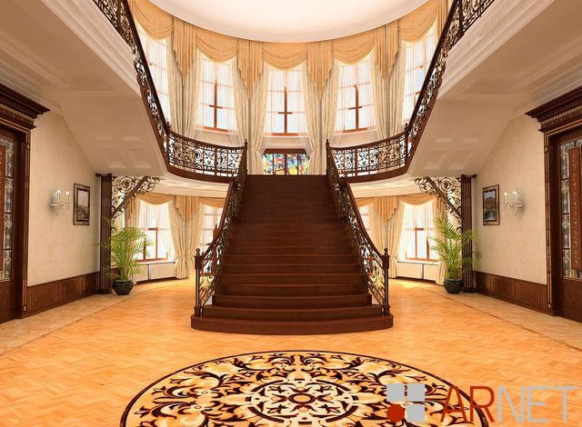 Палитра для великолепия, Интерьер дома 620 кв.м.
