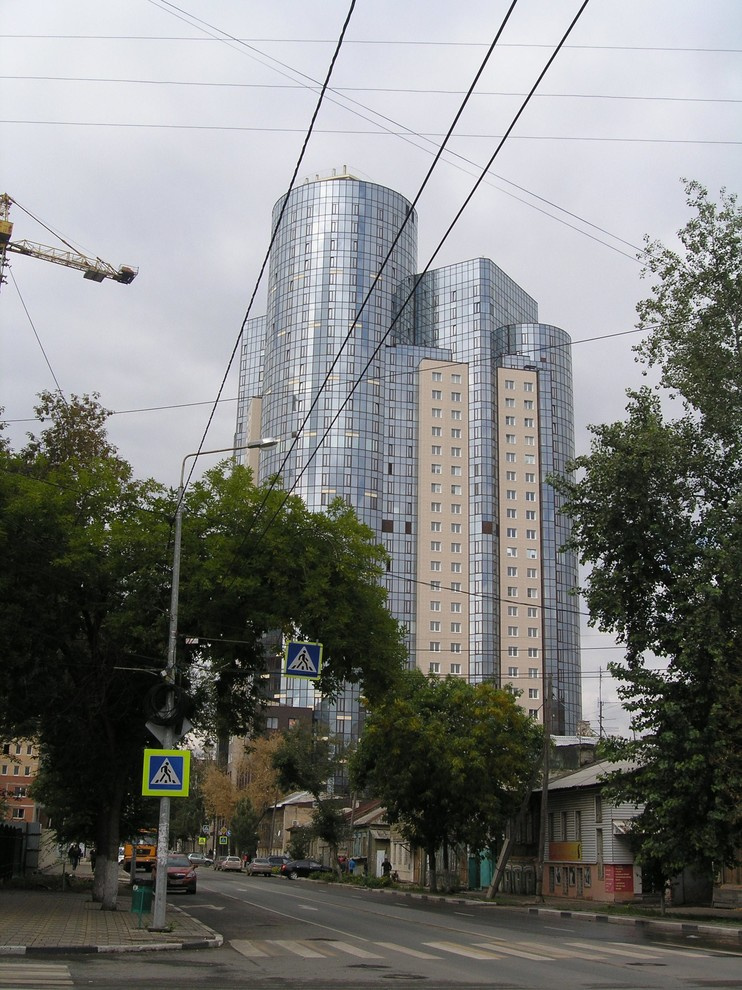 Высотный жилой комплекс  по ул.Садовая-Вилоновская в Самаре