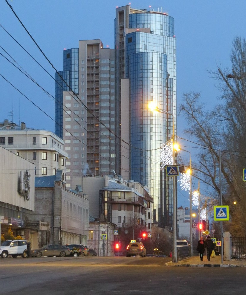 Высотный жилой комплекс  по ул.Садовая-Вилоновская в Самаре