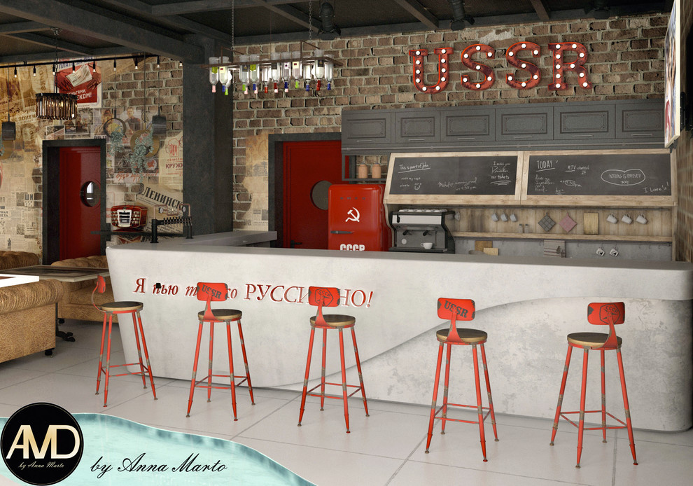 Lobby bar in USSR style ^-^
