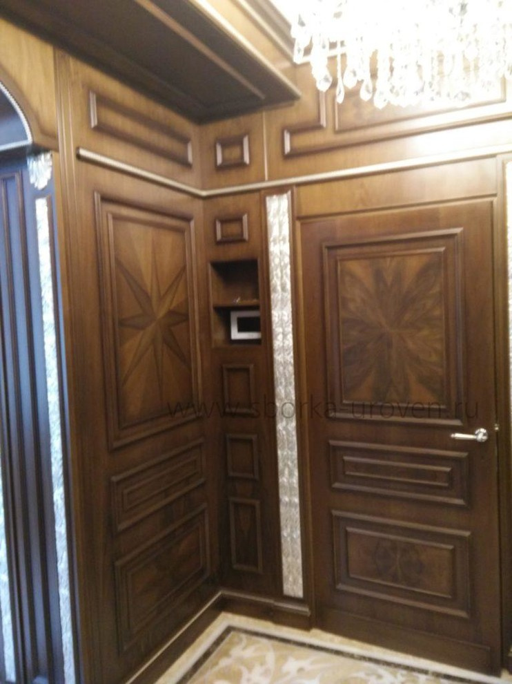 Монтаж второй входной двери и панелей в прихожей