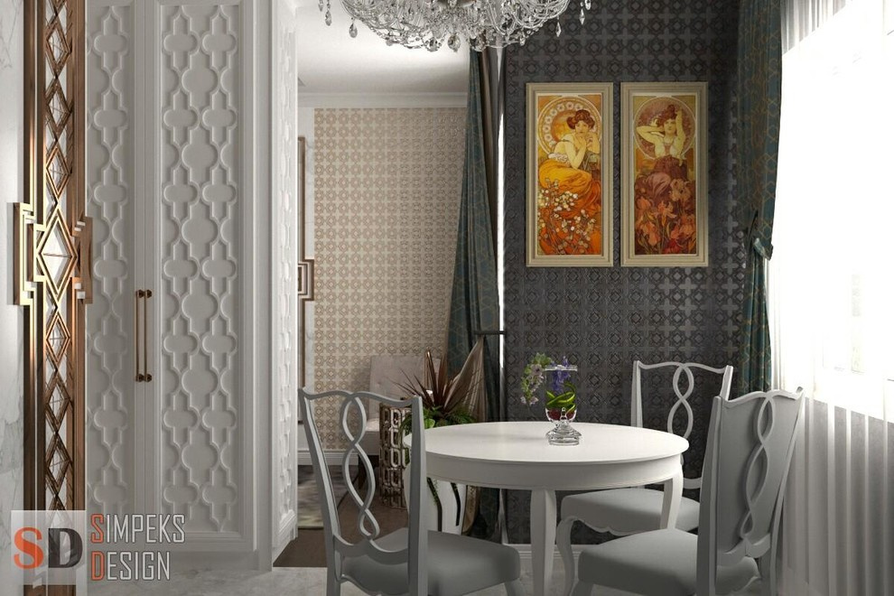 The  Art Deco style of apartments