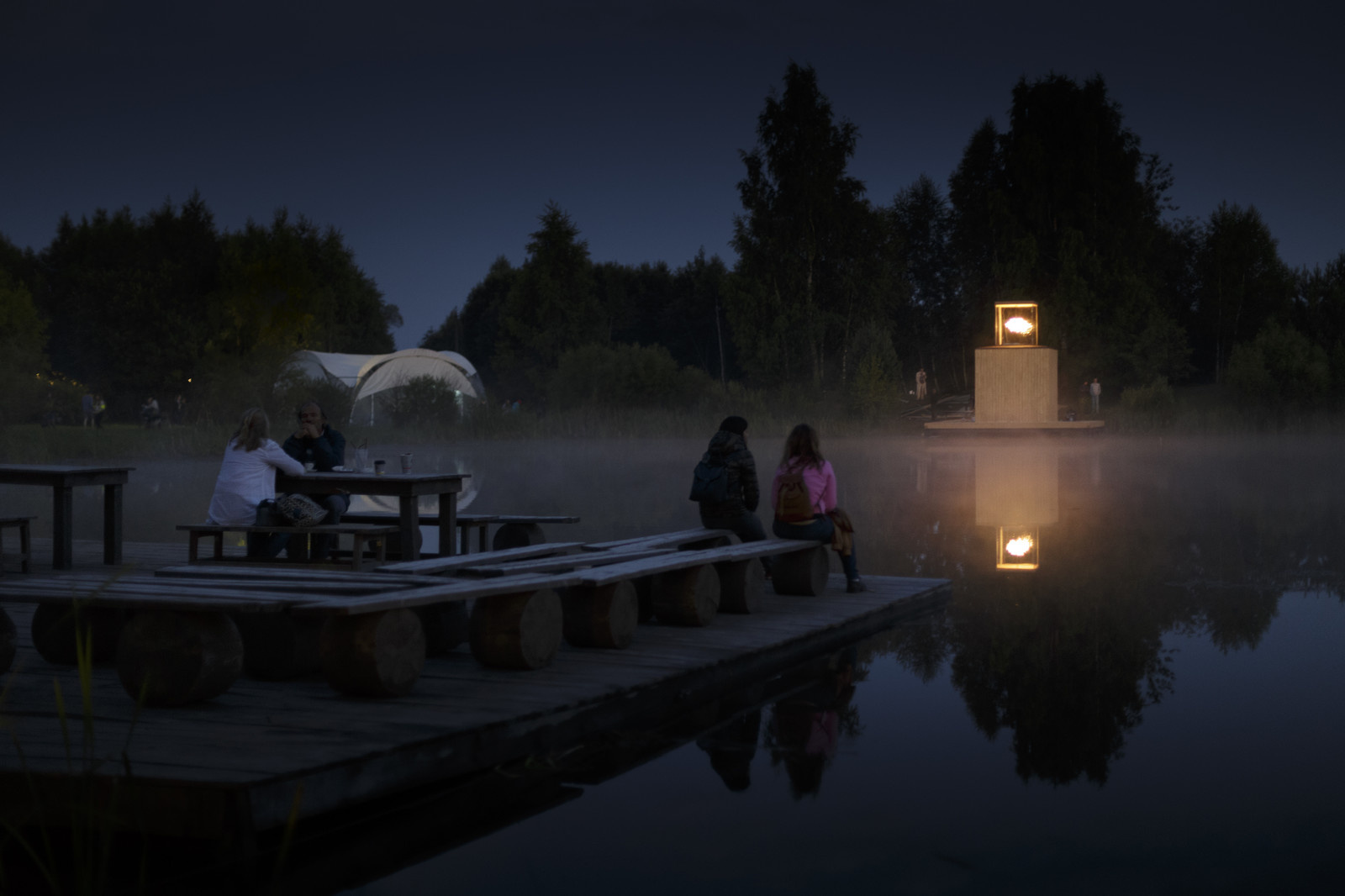 Дом с люстрой